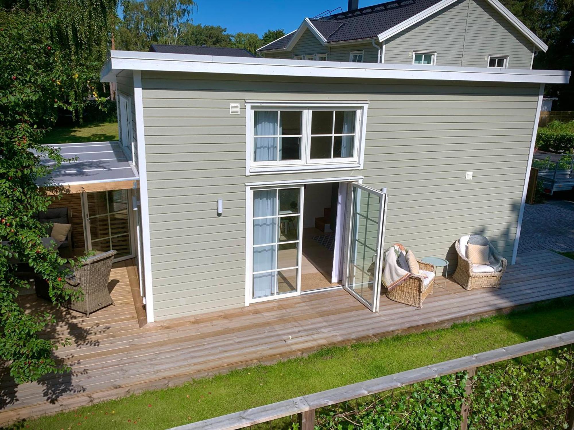 Strandnaera, Pergola, P-Plats I Hoellviken Exterior foto